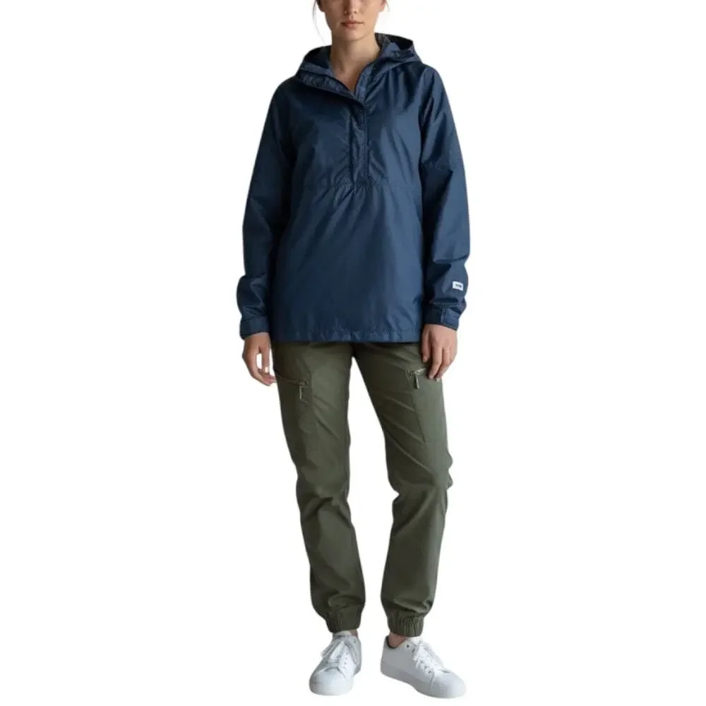 Vintage 90s The North Face Gore-Tex Navy Pullover Anorak Gorpcore Womens M